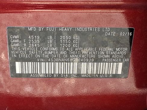 Used 2016 Subaru Legacy 2.5i Limited image 28