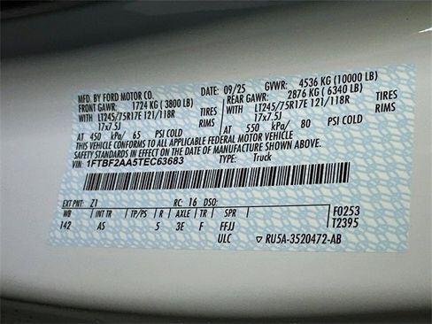 New 2026 Ford F250 XL image 16