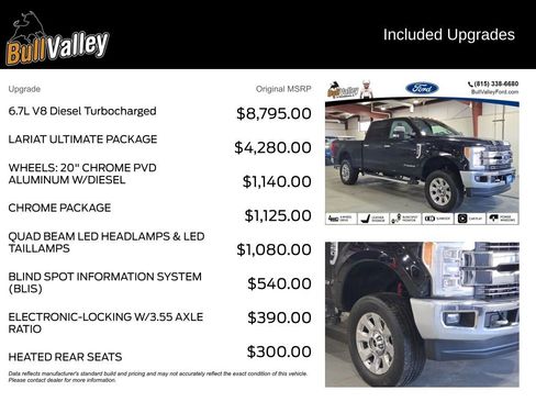 Used 2017 Ford F350 Lariat w/ Lariat Ultimate Package image 11