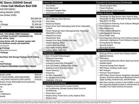 Used 2024 GMC Sierra 2500 Denali Ultimate AWD/4WD image 4