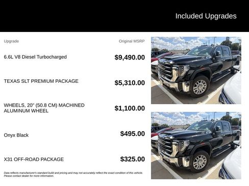 Used 2024 GMC Sierra 2500 SLT w/ Texas SLT Premium Package AWD/4WD image 3