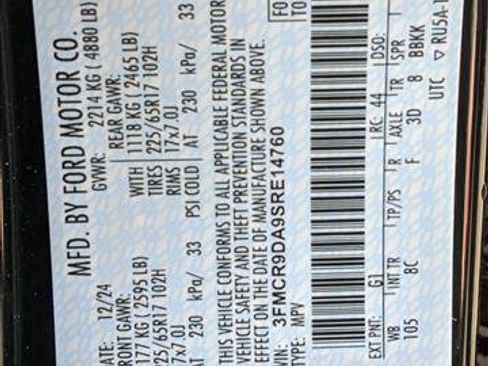 New 2025 Ford Bronco Sport Badlands w/ Badlands Tech Package image 18