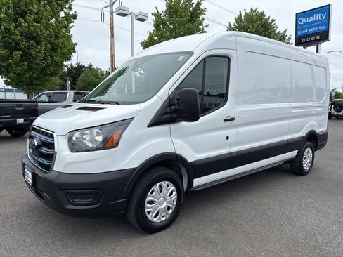 Used 2023 Ford E-Transit Medium Roof RWD image 1