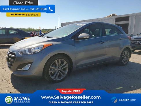 Used 2016 Hyundai Elantra GT w/ Option Group 03 FWD image 1