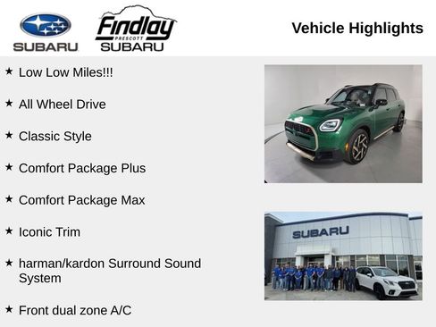 Used 2025 MINI Cooper Countryman S w/ Comfort Package Max image 2