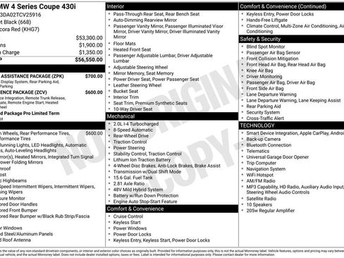 Used 2026 BMW 430i Coupe w/ Parking Assistance Package RWD image 35