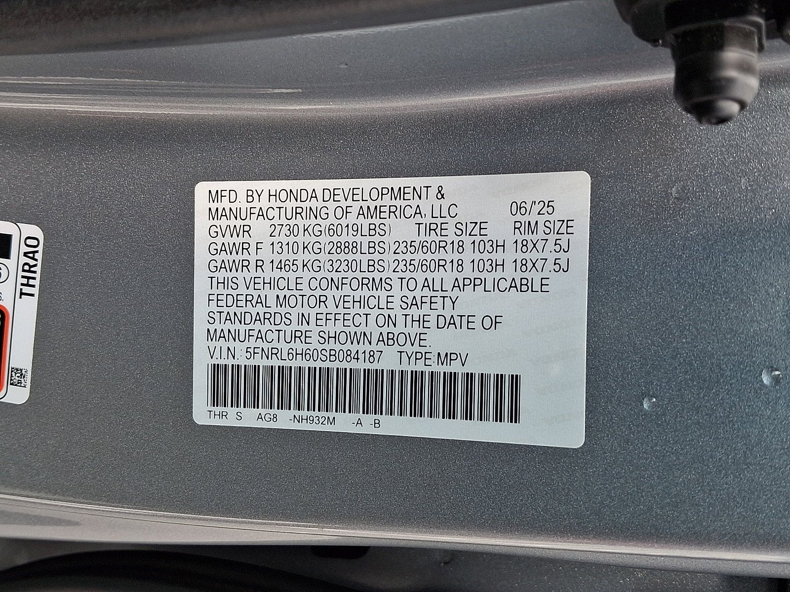 Used 2025 Honda Odyssey EX-L image 31
