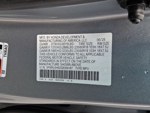 Used 2025 Honda Odyssey EX-L image 31