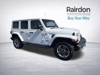 Used 2022 Jeep Wrangler Unlimited Sahara w/ LED Lighting Group AWD/4WD 360° Tour