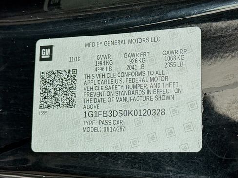 Used 2019 Chevrolet Camaro LT image 38