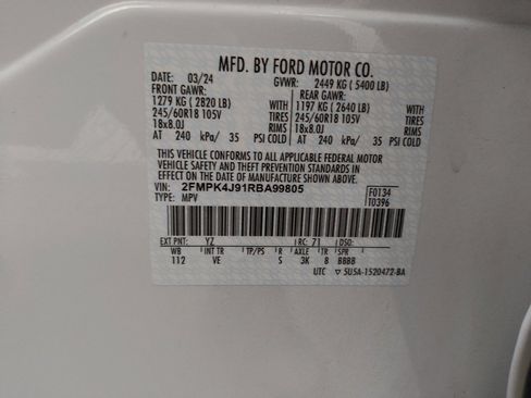 Used 2024 Ford Edge SEL image 33