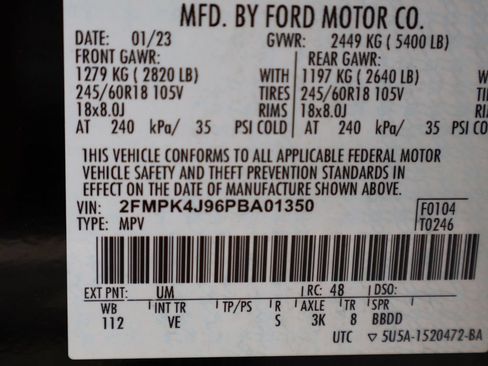 Certified 2023 Ford Edge SEL w/ Convenience Package AWD/4WD image 43