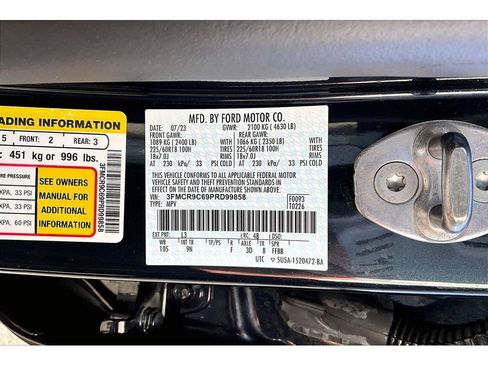 Used 2023 Ford Bronco Sport Outer Banks w/ Tech Package AWD/4WD image 37