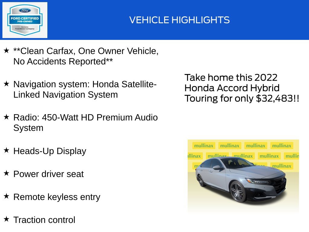 Used 2022 Honda Accord Touring image 17
