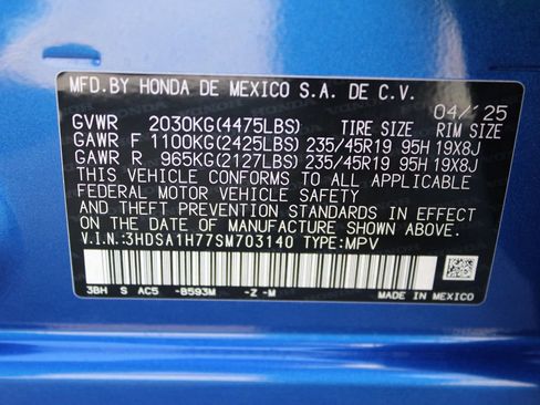 Certified 2025 Acura ADX A-Spec image 56