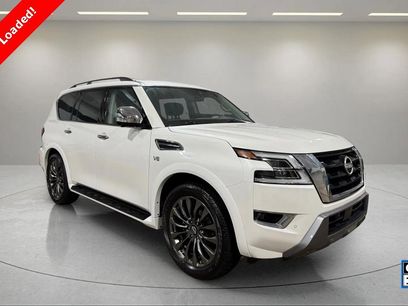 Used 2021 Nissan Armada Platinum w/ Captain's Chairs Package
