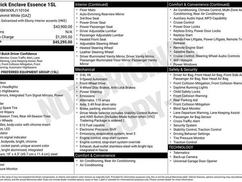Used 2024 Buick Enclave Essence FWD image 16