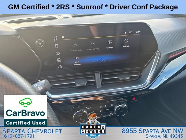 Used 2024 Chevrolet Trax RS w/ Sunroof Package FWD image 20