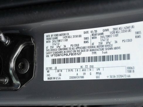 Used 2020 Ford F150 XL w/ Equipment Group 101A Mid RWD image 32