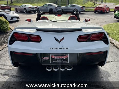 Used 2016 Chevrolet Corvette Stingray Convertible w/ Carbon Flash Badge Package RWD image 14