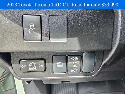 Used 2023 Toyota Tacoma TRD Off-Road w/ Black Out Package (TMS) AWD/4WD image 21