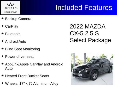 Used 2022 MAZDA CX-5 AWD 2.5 S w/ Select Package image 2