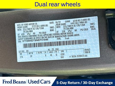 Certified 2022 Ford F450 King Ranch w/ King Ranch Ultimate Package AWD/4WD image 39