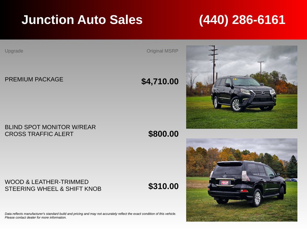 Used 2014 Lexus GX 460 w/ Premium Package AWD/4WD image 5