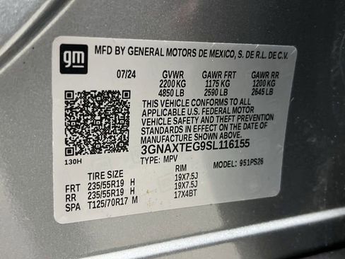 Certified 2025 Chevrolet Equinox RS w/ Safety and Technology Package AWD/4WD image 33