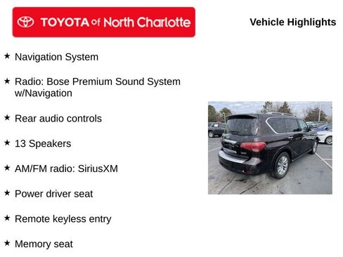 Used 2015 INFINITI QX80 2WD image 5