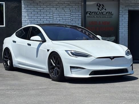 Used 2022 Tesla Model S Plaid AWD/4WD image 7