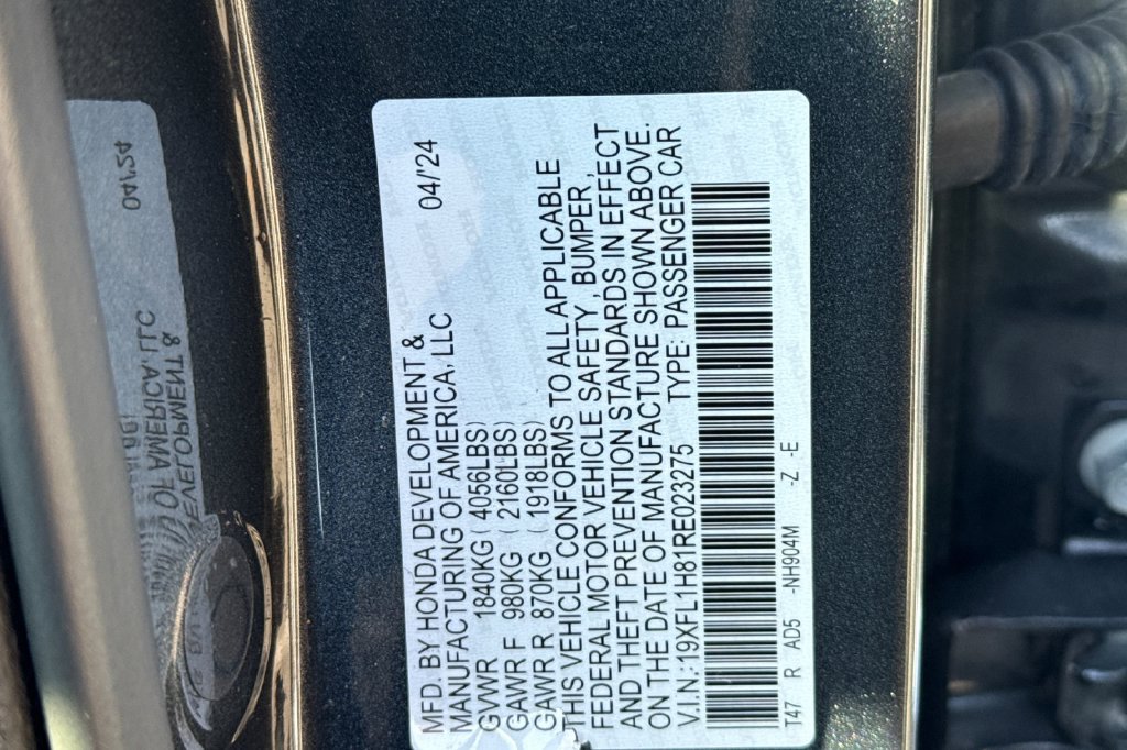 Certified 2024 Honda Civic Sport Touring image 36