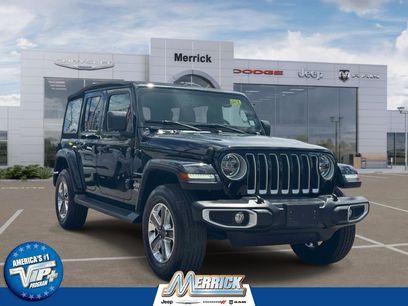 Used 2022 Jeep Wrangler Unlimited Sahara w/ LED Lighting Group