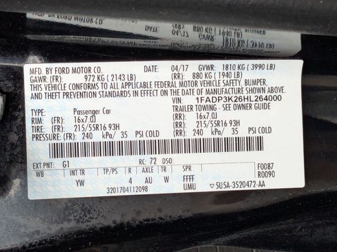 Used 2017 Ford Focus SE FWD image 34