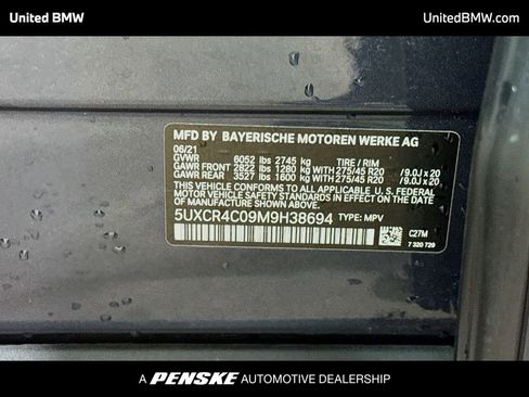 Used 2021 BMW X5 sDrive40i w/ Premium Package 2 RWD image 15