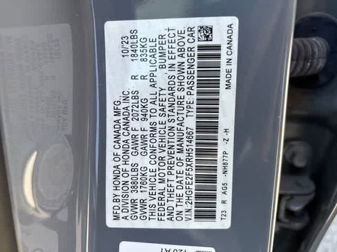 Used 2024 Honda Civic Sport image 23
