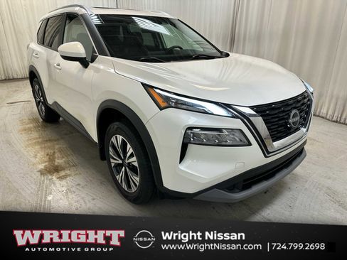 Certified 2023 Nissan Rogue SV w/ SV Premium B Package AWD/4WD image 1