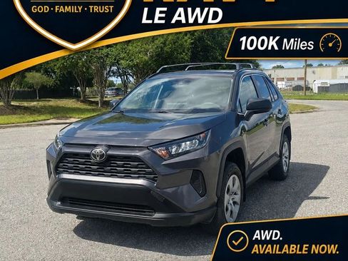 Used 2019 Toyota RAV4 LE w/ All Weather Liner Package AWD/4WD image 1