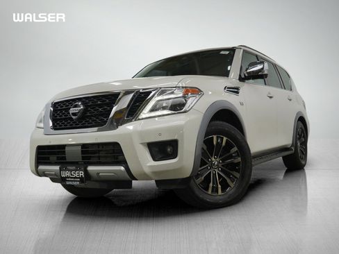 Used 2018 Nissan Armada Platinum w/ Captain Seat Package AWD/4WD image 1