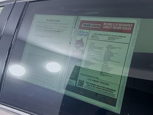 Certified 2025 MAZDA CX-90 3.3 Turbo w/ Preferred Package AWD/4WD image 12
