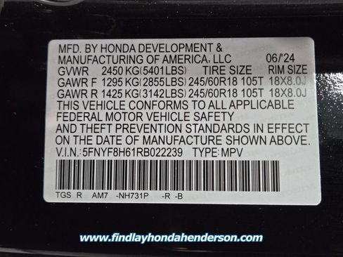 Certified 2024 Honda Passport TrailSport image 14