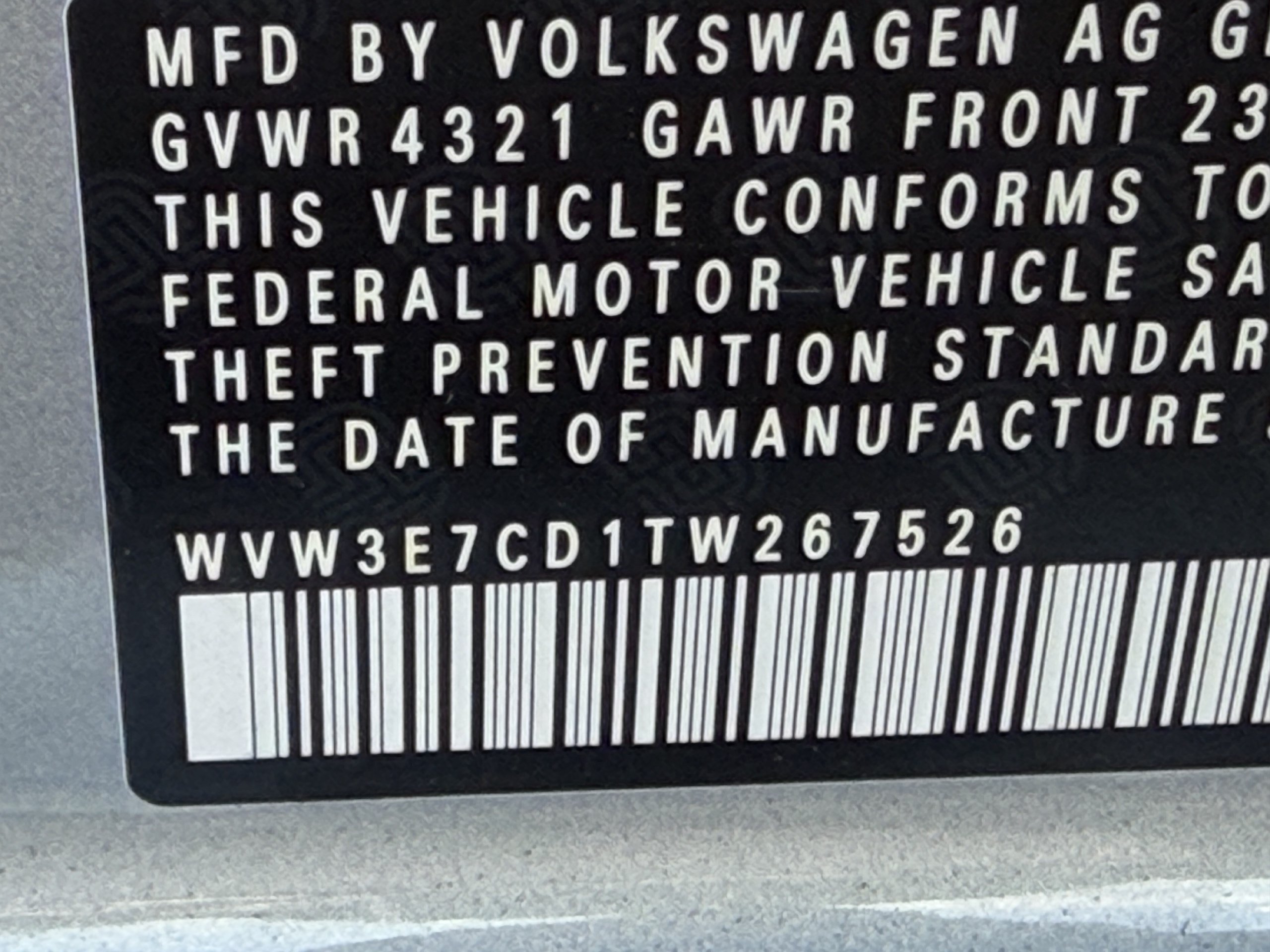 New 2026 Volkswagen GTI SE FWD image 22