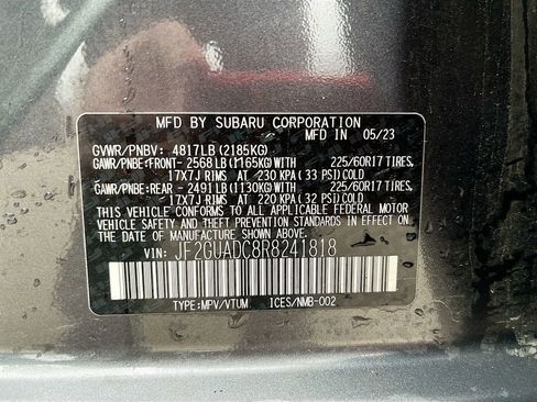 Used 2024 Subaru Crosstrek 2.0i Premium AWD/4WD image 29