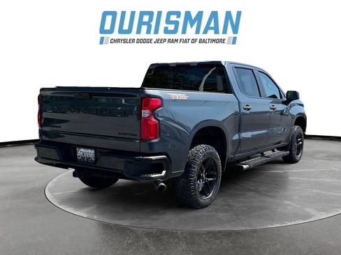 Used 2021 Chevrolet Silverado 1500 Custom Trail Boss w/ LPO, Dark Essentials Package AWD/4WD image 6