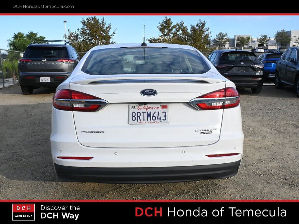 Used 2020 Ford Fusion Energi Titanium FWD image 6