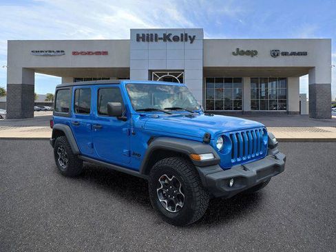 Certified 2021 Jeep Wrangler Unlimited Sport AWD/4WD image 1
