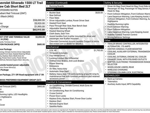 Used 2024 Chevrolet Silverado 1500 LT Trail Boss AWD/4WD image 37