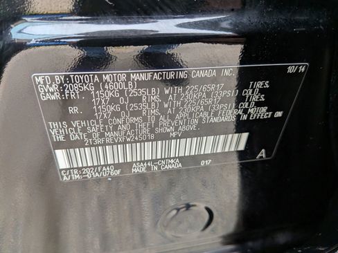 Used 2015 Toyota RAV4 XLE AWD/4WD image 59