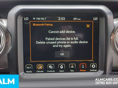 Used 2022 Jeep Gladiator Overland w/ LED Lighting Group AWD/4WD image 37
