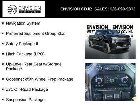 Used 2023 Chevrolet Silverado 2500 High Country w/ Safety Package II image 34